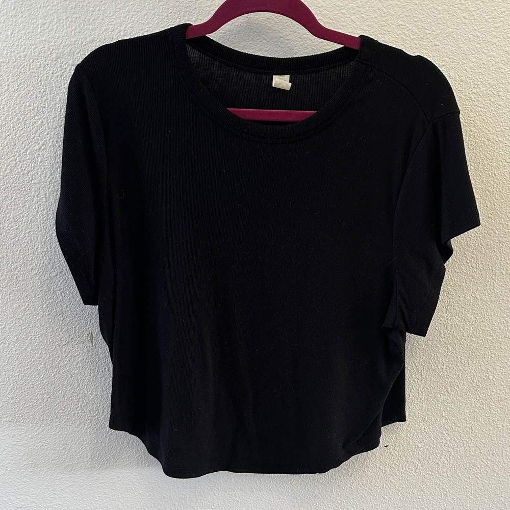 Old Navy Black Short Sleeve Tee